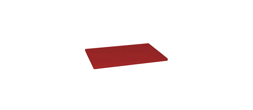 Tagliere cm 40x30 h 2 rosso vivo senza battente