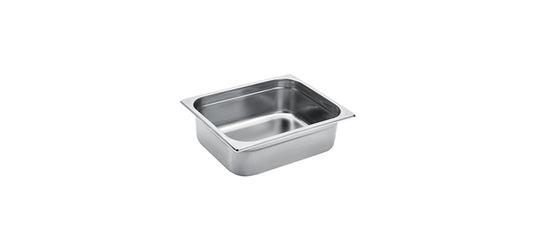 Vasca inox GN 1/2 cm 32,5x26,5 h 10 lt 6,5