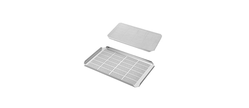 Falso fondo forato inox GN 1/2
