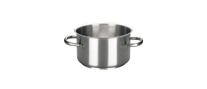Casseruola inox alta 2 manici Ø cm 45 h 27,5 lt 44