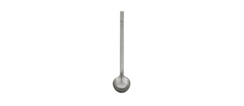 Cucchiaione chiuso inox cm 10x7 manico 28