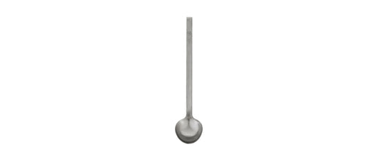 Cucchiaione chiuso inox cm 10x7 manico 28