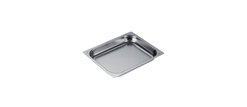 Teglia GN 1/2 cm 32,5x26,5 bordo piatto h 4 lt 2