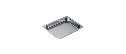 Teglia GN 1/2 cm 32,5x26,5 bordo piatto h 4 lt 2