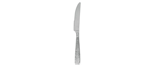 Coltello tavola Palace Martellato manico pieno