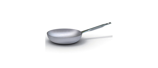 Padella alluminio alta Ø cm 45 h 10 con maniglia