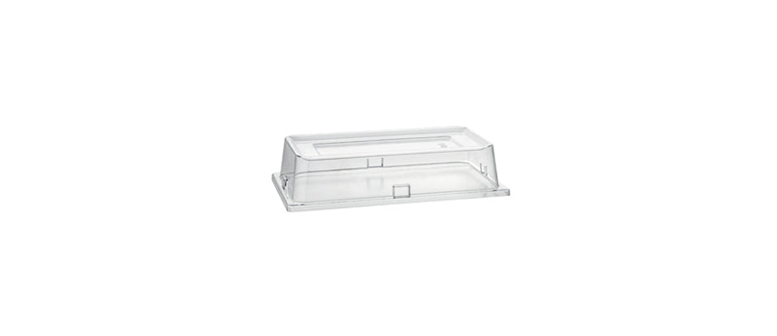Campana policarbonato per vasca inox GN 1/3 cm 32,5x17,5 h 8