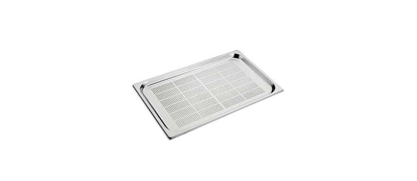 Bacinella forata sul fondo GN 1/1 cm 53x32 h 2 lt 2,5