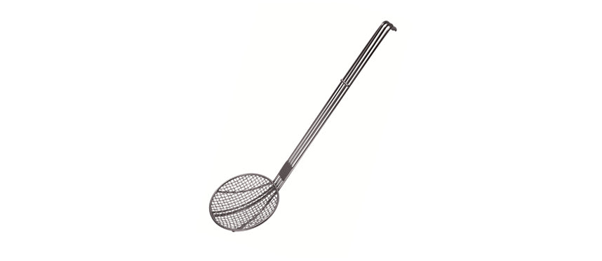 Schiumarola rete inox Ø cm 18 manico 41,5