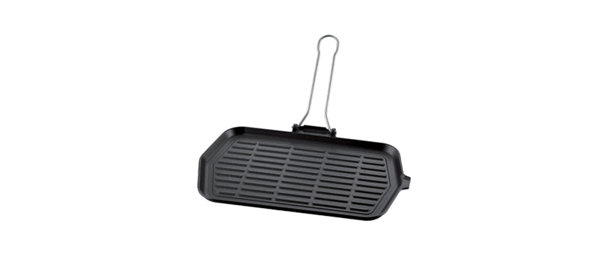 Bistecchiera con manico pieghevole Dietella cm 36x23