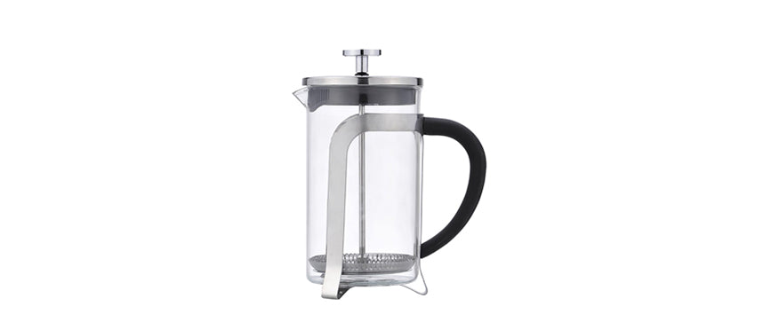 Caffettiera/teiera/infusiera pressofiltro vetro borosilicato cl 60