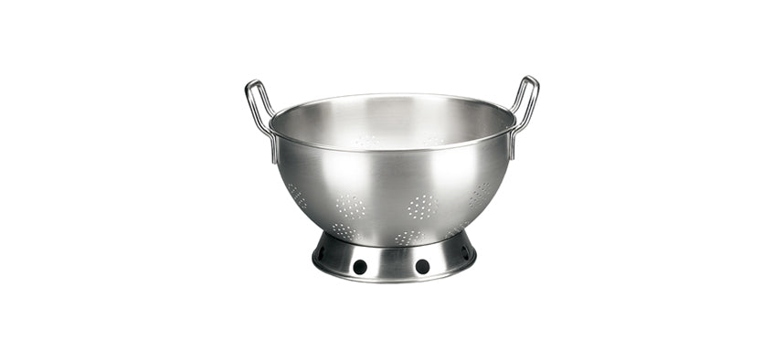 Colapasta con base 2 manici inox Ø cm 32