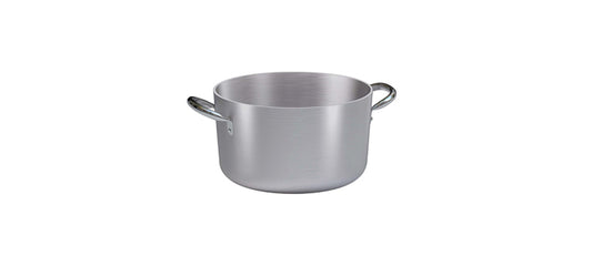 Alluminio casseruola media ind 2 manici 28 h 16,5 lt 9,2 Ø cm 28 fondo Ø cm 21
