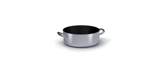 Silver casseruola bassa 2 manici 24 Ø cm 24 h 8,5 lt 3,6