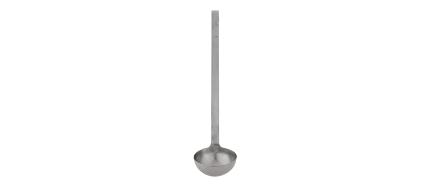 Mestolo chiuso inox Ø cm 16 manico 47