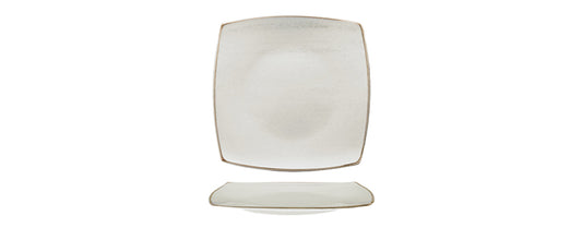 Piatto piano quadrato beige (31) cm 31X31