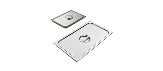 Coperchio con guarnizione per bacinella inox GN 1/1