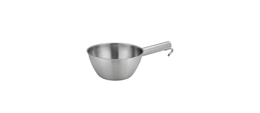 Tazzone inox con manico tubolare Ø cm 22 h 11,3 lt 3