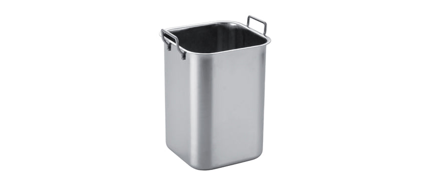 casseruola 2 manici impilabile cm 15,5x15,5 h 23,5 lt 5