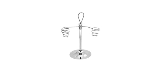 Portaconi inox filo 2 posti