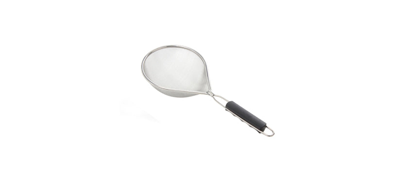 Colapasta 1 manico rete inox cm 22x18 manico cm 21