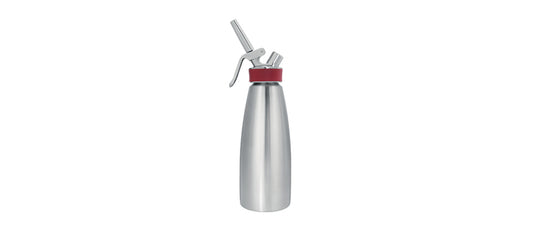 Sifone per spume lt 1 inox satinato
