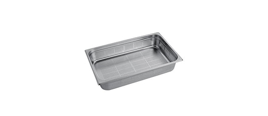 Bacinella forata su tutti i lati inox GN 1/1 cm 53x32,5 h 10 lt 14