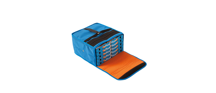 borsa termica cm 34x34 h 19 per trasporto max 5 cartoni pizza Ø cm 33