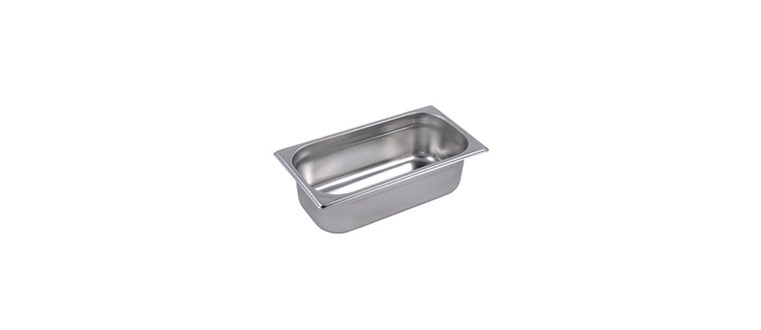 Vasca inox GN 1/3 cm 32,5x17,6 h 10 lt 4