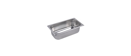 Vasca inox GN 1/3 cm 32,5x17,6 h 10 lt 4