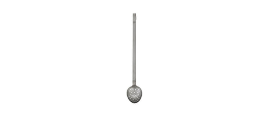 Cucchiaione forato inox cm 10x7 manico 36