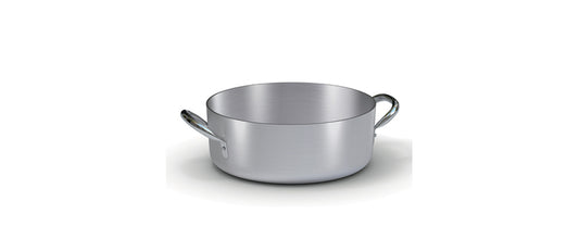Alluminio casseruola bassa 2 manici 45 Ø cm 45 h 16 lt 24,6