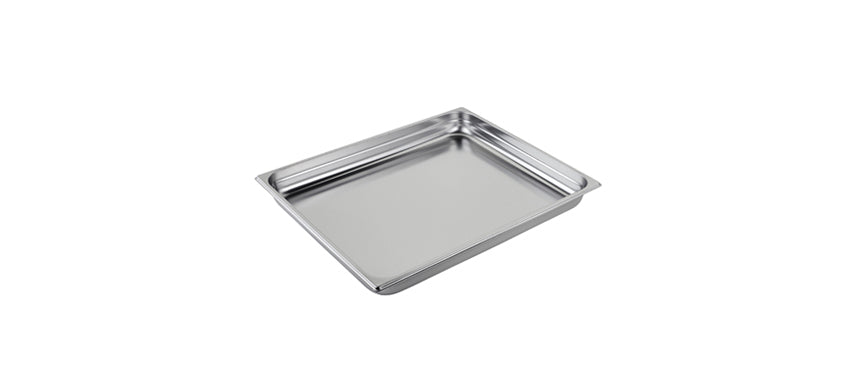 Vasca inox GN 2/1 cm 65x53 h 6,5 lt 19