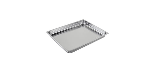 Vasca inox GN 2/1 cm 65x53 h 6,5 lt 19