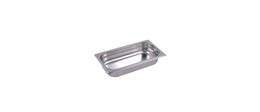 Vasca inox GN 1/3 cm 32,5x17,6 h 6,5 lt 2,5