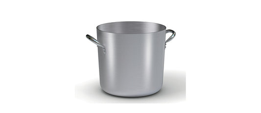 Pentola alluminio 2 manici Ø cm 24 h 22 lt 9,5