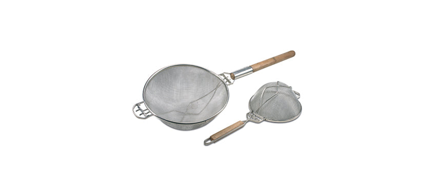 Colapasta rete inox con rinforzi Ø cm 35