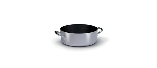 Silver casseruola bassa 2 manici 28 Ø cm 28 h 10,5 lt 6