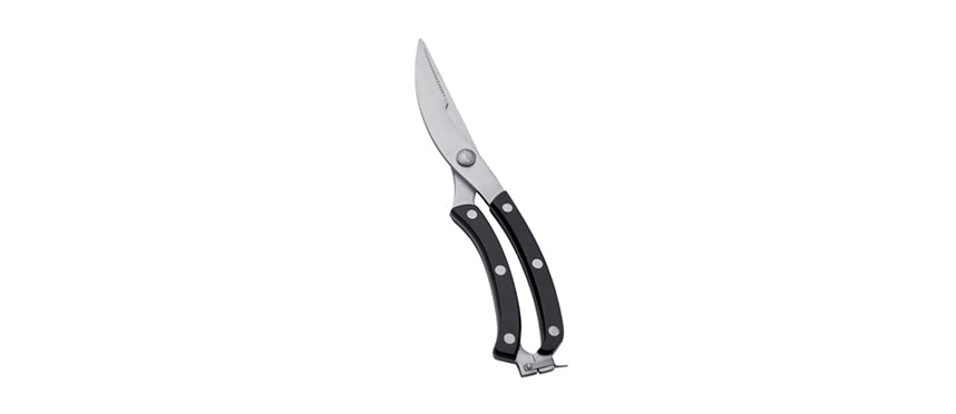 Trinciapollo inox manico bachelite cm 25