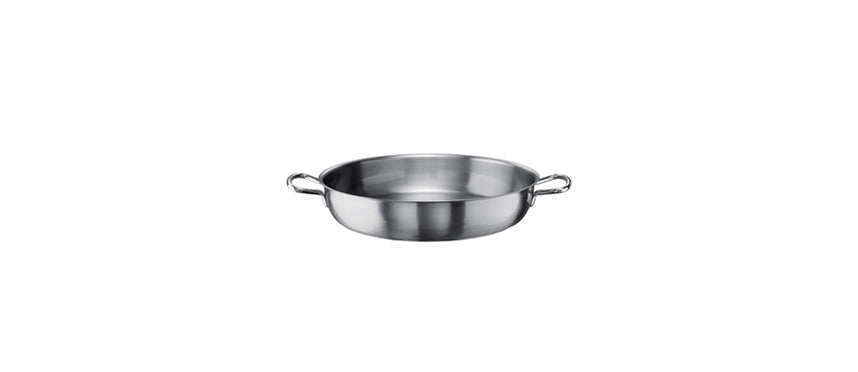 Tegame tender inox 2 manici Ø cm 24 h 5