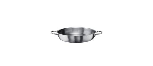 Tegame tender inox 2 manici Ø cm 24 h 5