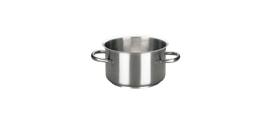 Casseruola inox alta 2 manici Ø cm 20 h 12 lt 3,8
