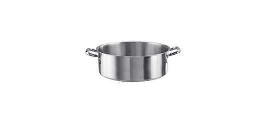 Casseruola mezza fonda 2 manici Tender inox Ø cm 32 h 11 lt 8,75