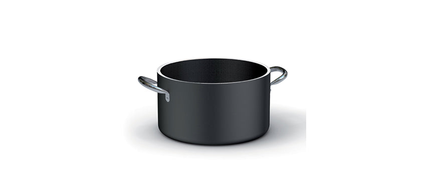 alluminio casseruola media antiaderente induzione 2 manici 28 h 16,5 lt 9,2 Ø cm 28 fondo Ø cm 21