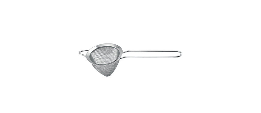 Passino rete doppia acciaio inox Ø cm 8,5 manico cm 11