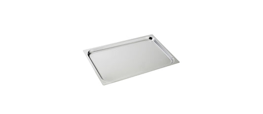 Teglia GN 1/1 cm 53x32,5 bordo piatto h 2 lt 2,5