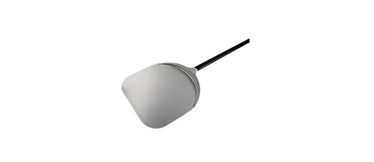 Pala pizza alluminio rettangolare cm 37 manico 150