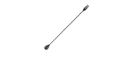 Cucchiaio mescolatore nero cm 40