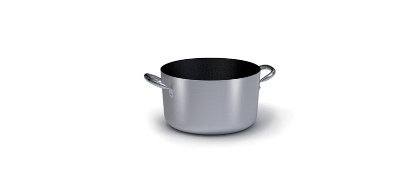 Silver casseruola media 2 manici 24 Ø cm 24 h 13,5 lt 5,5