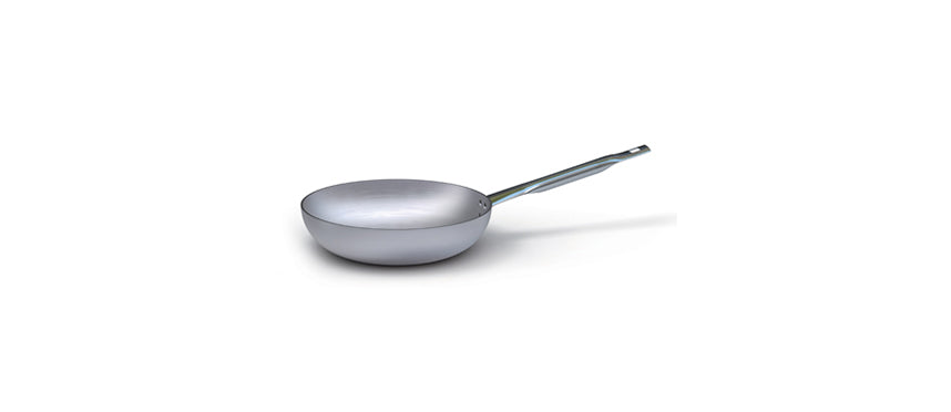 Padella alluminio alta Ø cm 40 h 8,5 Ø cm 24